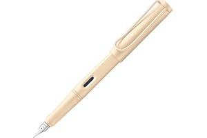 Lamy Safari Cosy Fountain Pen 020 Special Edition, Modern Fountain Pen in The Colour Cream with Ergonomic Grip and Timeless Design, Nib Strength F, Special Model, Nib F, Pack 1