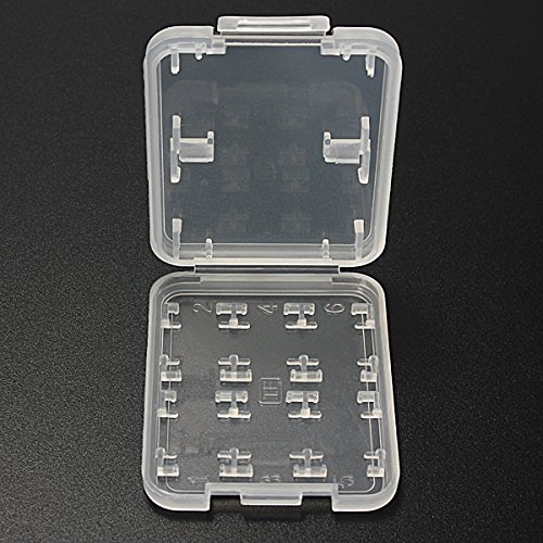 8 In 1 Fest Mikro Sd SDHC TF MS Speicherkarte Storage Box Schutz Halter Kasten - 2