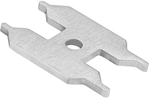 WANGCHAOJIU Clé Universelle pour Couvercle de Cartouche, Clé de Cartouche pour Blanco évier, Clé à Anneau de Couvercle de Cartouche pour Blanco 138219, Clé d'aérateur pour ACTIS ACTIS-S Alta-F Compact ARCOS