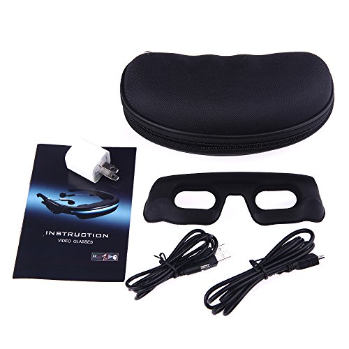 Andoer® 4GB 52″ 4:3 Virtuelle Breiter Bildschirm Video Brillen Mobil Privates Theater Digitale mit Kartensteckplatz - 7