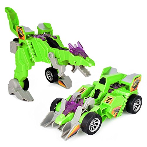 Preisvergleich Produktbild Elektrische Universal-Verformung Dinosaurier, elektrisch, omnidirektionale Verformung, Dinosaurier-Chariot mit Musik-Licht, Spielzeug Geschenk