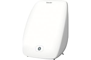Beurer TL41UK Touch Compact LED SAD Lamp, helps combat seasonal affective disorder & delivers 10,000 lux of light, compact design and UV-free LED light therapy, certified medical device