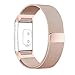 Produktbild Fitbit Charge 2 Watch Strap,PUGO TOP Milanaise Edelstahl Armbanduhren Watch Band Armband for Fitbit Charge 2 (Klein-Rose Gold)