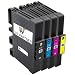 Produktbild 4er Multipack Ricoh GC-41 kompatible Tintenpatrone Pigment für Aficio SG 2100N 3100 7100
