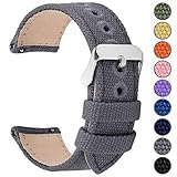 Größe: NUR passt 20mm, NICHT passt 19/21mm. Messen Sie daher die Ansatzbreite Ihrer Uhr vor der Bestellung. Wenn Sie nach weiteren Stilen suchen, suchen Sie bitte:B073PS949T, B072BKX3Z1, B07JZ626M9