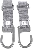Diseño divertido y moderno Tuc Tuc 08708EW, Colgadores Bolsa Maternidad Easy Fixer, Gris
