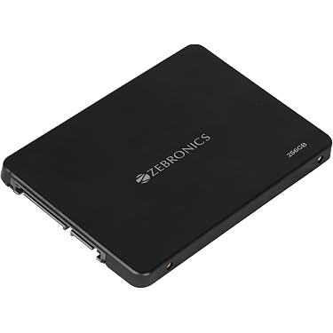 Amazon.in: Buy Zebronics 256GB SSD, 2.5 Inch Internal Drive, 550MB
