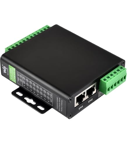 Waveshare Modbus RTU 8-Ch Latching Relay Module (C) With RS485