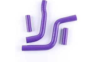LUXERAD Kompatibel med Yamaha YZ 125 YZ125 2002-2017 2003 04 05 06 07 högpresterande silikon kylarslang