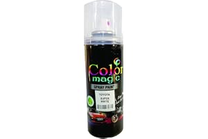 Color Magic HYUNDAI TITAN GREY Spray Paint - HYUNDAI i10, VENUE , XCENT, i20, VERNA , CRETA - ( TITAN GREY, 220 ml) Spray Paint