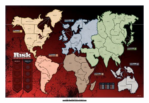 Hasbro Risk Strategic Conquest Game