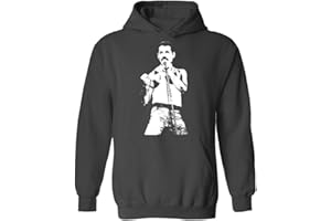 FLIP Freddie Mercury Classic Iconic Rock Unisex Pullover Hoodie