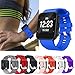 Produktbild Sansee Silikon Soft Band Strap Für Garmin Forerunner 35 Uhr, Ersatz Wristband Uhrenarmband Armband (Garmin Forerunner 35, Blau)