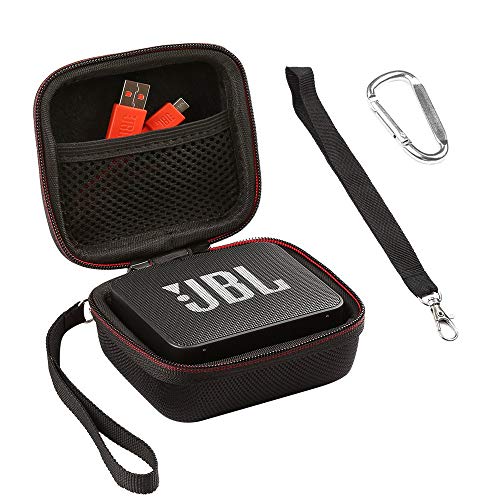 Shucase para JBL GO 2, Estuche Protector para JBL Go Ultra Estuche para Altavoz Portátil Bluetooth Estuche Rígido para Viaje con Espacio Extra para Cable USB