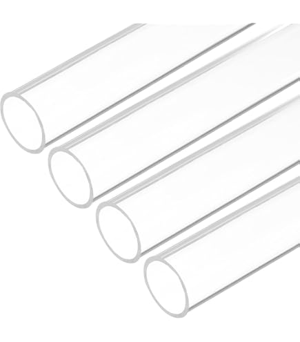 QUARKZMAN PVC Transparent Rohr klar 12 mm ID 14mm OD 305mm für Lampen