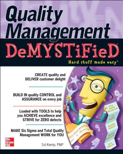 Quality Management Demystified (English Edition)