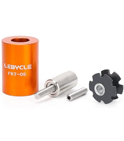 ECSiNG Jeu D'Adaptateurs De Fourche Avant Vélo - Conversion Conique 1-1/8" à 1-1/2" Avec Bagues Pour Roulements 52/55/56 Mm - Idéal Réparation