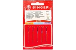 5 Original Singer Nähmaschinen Nadeln Sortiment 2020 Stärke 80/11 90/14 100/16