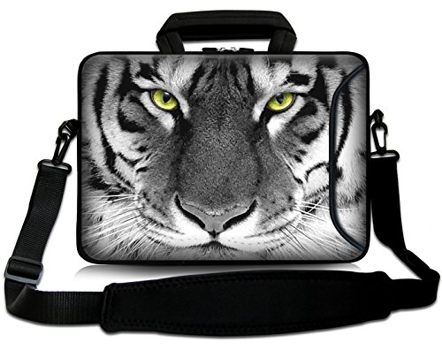 Sidorenko 17-17 3 Zoll Laptoptasche   Laptop Umh  ngetasche  Stilvolle Designer - Computer - Notebook-Schultertasche aus Neopren Schmutz- und Wasserab