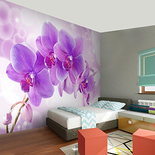 Fototapete Orchidee 352 x 250 cm – Vliestapete – Wandtapete – Vlies Phototapete – Wand – Wandbilder XXL – !!! 100% MADE IN GERMANY !!! Runa Tapete 9012011b - 5