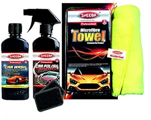 Sheeba Car Wash Shampoo Kit (400ml)
