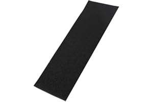 GCDN Grip Tape Anti-Slip Professional No Bubbles Ugh Perforated Deck Parts Papier Verre Autocollant PVC Sheet Electric Scooter Skateboards(Noir)