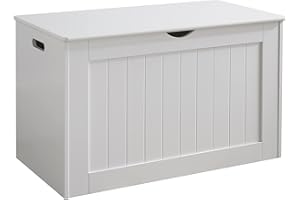 House & Homestyle White Shaker Design Blanket Storage Box H45cm x W76cm x D40cm