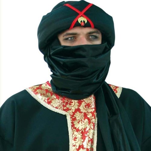 Preisvergleich Produktbild Turban Tuareg schwarz