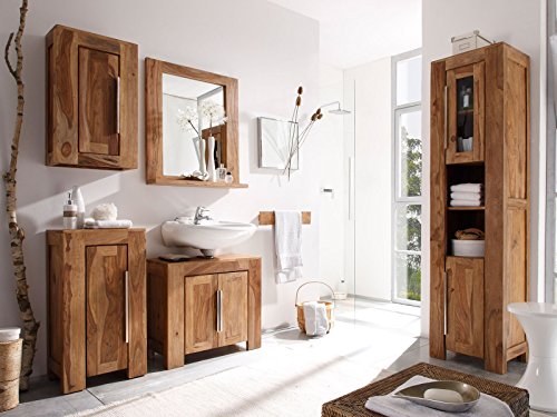 massivum Spiegel Stark 68x78x13 cm Palisander braun lackiert - 4