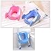 Babyhugs - Baby Toddler Potty Training Toilet Ladder Seat Steps Assistant Potty For Toddler Child Toilet Trainer (Pink)