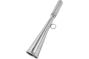 TBEST Fog Horn Handheld,Fog Horn Handheld,Ship Yacht Parts,Handheld Foghorn Stainless Steel Fog Horn Removable Mouthpiece Accessory for Boat