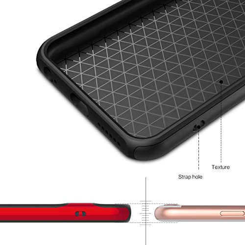Funda ROCK Royce iPhone 6 6s Case Netted Texturizado Doble Capa Dos Colores Apple Logo PC TPU Agujero Honda Tel fono Caja Caso para Apple iPhone 6 6s 4 7 inch - Rojo reviews Funda ROCK Royce iPhone 6 6s Case Netted Texturizado Doble Capa Dos Colores Apple Logo PC TPU Agujero Honda Tel fono Caja Caso para Apple iPhone 6 6s 4 7 inch - Rojo