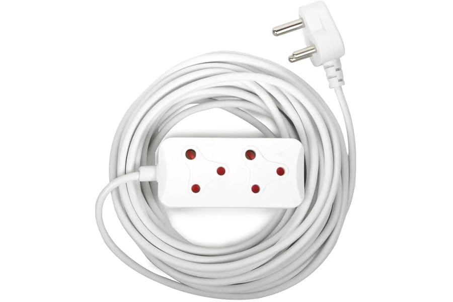Perfect Dealz 5M 2 Socket Extension Cord