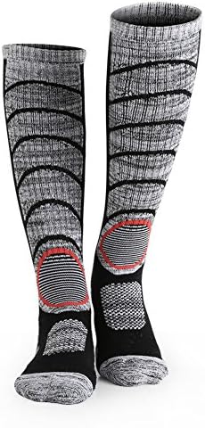 Heoda Wool Ski Socks Of High Performance-long hose thermal socks for Men and Women