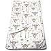 Produktbild ERCGY Arrows Feathers Cow Skulls Athletic Tube Stockings.png Soft Polyester Large Hand Towel- Multipurpose Bathroom Towels for Hand, Face, Gym and Spa