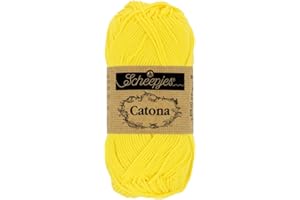 Scheepjes - Scheepjes 280 Limón Catona Hilo - 20x25g