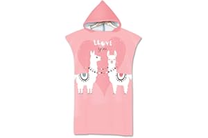 Odot Poncho con Cappuccio Asciugamano per Cambiarsi, Microfibra Assorbente Spiaggia Nuoto Surf Donne & Uomini 3D Copricostume Accappatoio Indossare