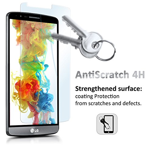 2x LG K4 (2017) Schutzfolie Klar Display Schutz [Crystal-Clear] Screen protector Bildschirm Handy-Folie DÃ¼nn Displayschutz-Folie fÃ¼r LG Mobile K4 (2017) Displayfolie