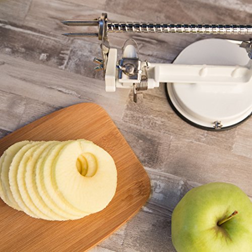Levivo Apfelschäler, – entkerner und -schneider aus Gusseisen und rostfreiem Edelstahl - 7