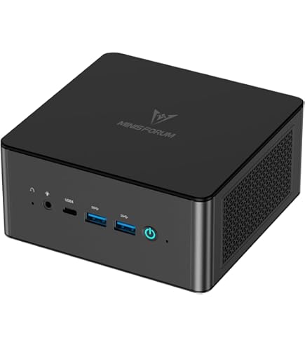 GEEKOM AI Mini PC AX8 Pro, AMD Ryzen R9-8945HS (8C/16T, Up