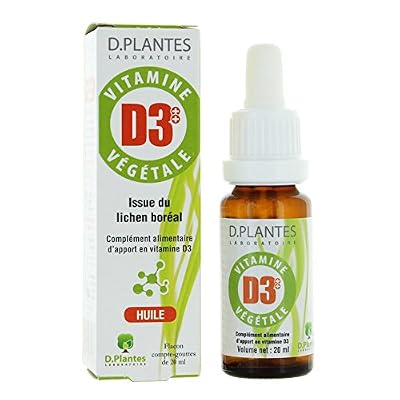 D plantes Vitamine D3++ huile végétale 20ml D.Plantes