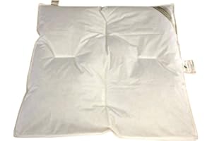 Betten Hofmann Franken Baby Ganzjahres Daunendecke 80x80 cm Steppbett 100% Daunen, leicht, 150 Gramm, waschbar, kuschelig