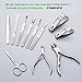 FAMILIFE L01 11- in-1 Stainless Steel Manicure Pedicure Grooming Nail Care Set with Gift box Best Gift