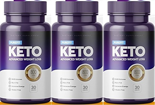 3 X PUREFIT KETO ADVANCED WEIGHT LOSS
