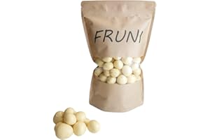 FRUNI Raspberries Freeze-Dried in White Chocolate 500g