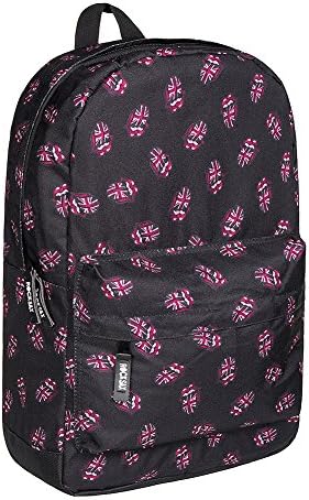 Unisex-adults RockSax X The Rolling Stones Union Jack Backpack (Black)
