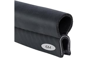 SDLDEER Junta de goma universal para puerta de coche, 6 metros, para maletero de coche, caravana, camión