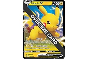 POKÉMON Pokemon - Pikachu Oversize/Jumbo Card - SWSH061 - Black Star Promo