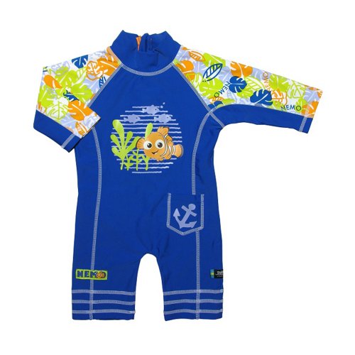 Disney Finding Nemo UV Sun and Swim Suit Blue 1 to 2 Years