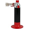 Chefs Torch Professional Flambe | Butane Torch, Professional Cooking Torch Culinary Lighter Butane Refillable, Adjustable Flame, Safety Lock for Baking, BBQ, Creme Brulee, Heat Shrinking Tubing FBC002